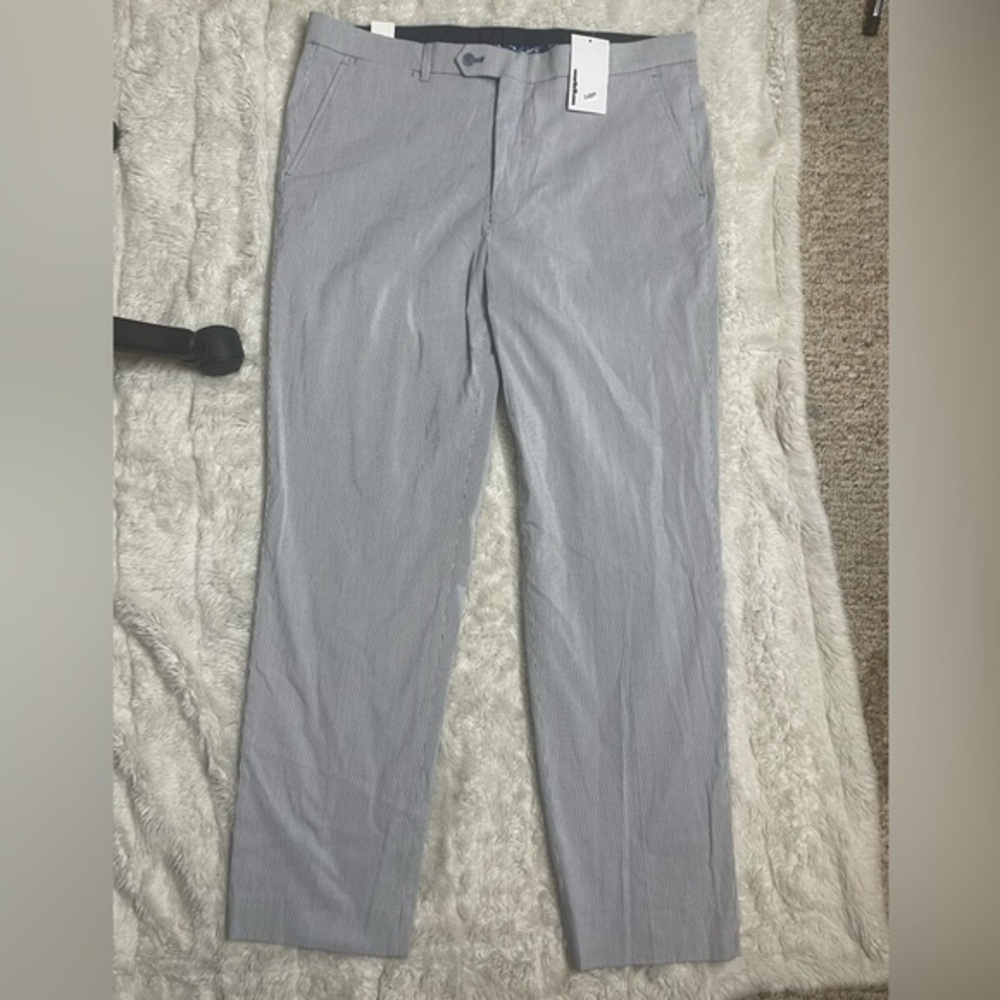 NAUTICA Blue Mens Pants Size W38 Cotton/Spandex. Perfect Golf Pants.